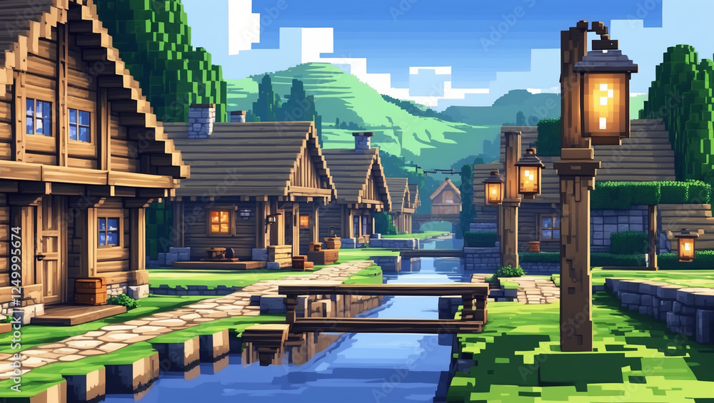 Bannière Minecraft